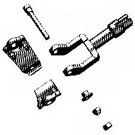 Adaptor Rückrugstützen RZ80 für BBG SH21