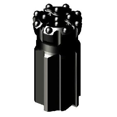 Stiftbohrkrone T45 - 66 RD/R
